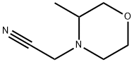 4-Morpholineacetonitrile, 3-methyl- 结构式