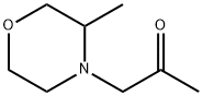 2-Propanone, 1-(3-methyl-4-morpholinyl)- 结构式
