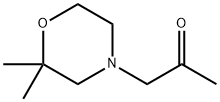 2-Propanone,1-(2,2-dimethyl-4-morpholinyl)- 结构式