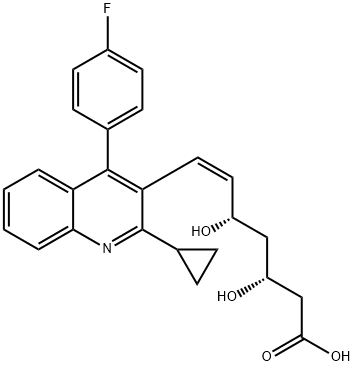 匹伐他汀杂质5 结构式