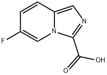 6-氟咪唑并[1,5-A]吡啶-3-甲酸 结构式