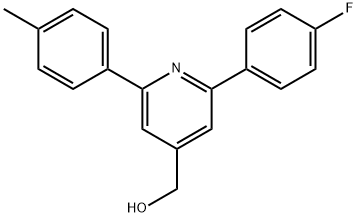 JR-9140, (2-(4-Fluorophenyl)-6-p-tolylpyridin-4-yl)methanol, 97% 结构式