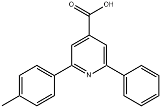 JR-9096, 2-Phenyl-6-p-tolylpyridine-4-carboxylic acid, 97% 结构式