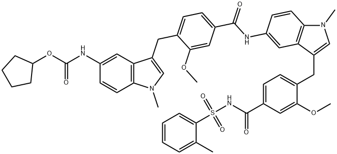 Zafirlukast Impurity 17 结构式