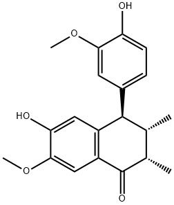 Arisantetralone B 结构式