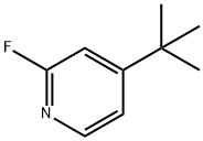 4-叔丁基-2-氟吡啶 结构式