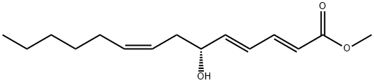 2,4,8-Tetradecatrienoic acid, 6-hydroxy-, methyl ester, [R-(E,E,Z)]- (9CI) 结构式