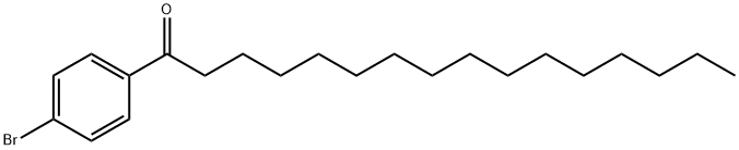 1-Hexadecanone, 1-(4-bromophenyl)- 结构式