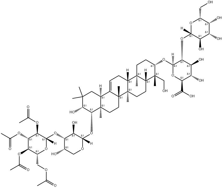 大豆皂苷AF 结构式