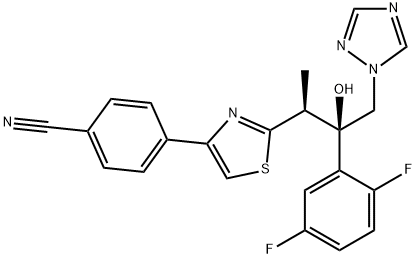 艾沙康唑杂质24 结构式