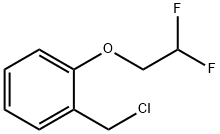 1-(氯甲基)-2-(2,2-二氟乙氧基)苯 结构式