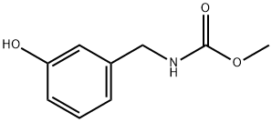 methyl N-[(3-hydroxyphenyl)methyl]carbamate 结构式