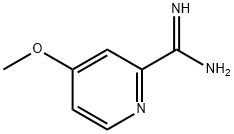 4-甲氧基吡啶-2-甲脒 结构式