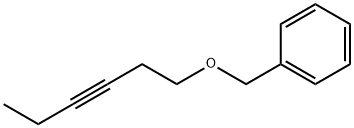 Benzene, [(3-hexyn-1-yloxy)methyl]- 结构式