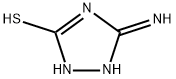 1H-1,2,4-Triazole-3-thiol, 2,5-dihydro-5-imino- 结构式