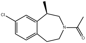 氯卡色林杂质1 结构式