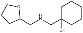 1-((((四氢呋喃-2-基)甲基)氨基)甲基)环己-1-醇 结构式