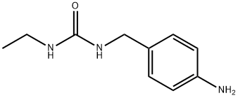 1-[(4-aminophenyl)methyl]-3-ethylurea 结构式