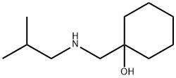 Cyclohexanol, 1-[[(2-methylpropyl)amino]methyl]- 结构式