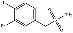 (3-溴-4-氟苯基)甲磺酰胺 结构式