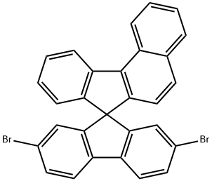2',7'-二溴螺[苯并[C]芴-7,9'-芴 结构式