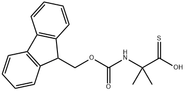 Fmoc-Aib-COSH 结构式