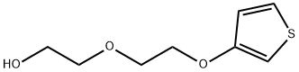 2-(2-(thiophene-3-oxyxy) Ethoxy) Ethanol  结构式