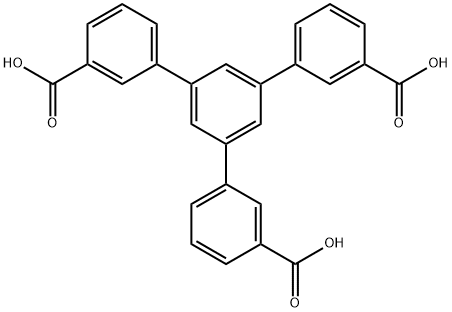 3,3',3''-(1,3,5-Benzoltriyl)tris(benzoesaeure) 结构式