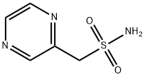 2-Pyrazinemethanesulfonamide 结构式