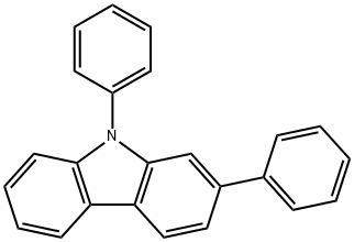 2,9-二苯基咔唑 结构式