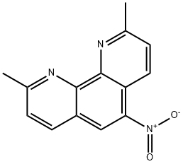 2,9-二甲基-5-硝基-1,10-菲啰啉 结构式