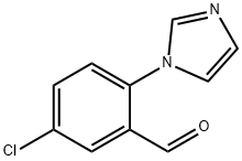 Benzaldehyde, 5-chloro-2-(1H-imidazol-1-yl)- 结构式