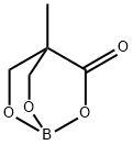 2,6,7-Trioxa-1-borabicyclo[2.2.2]octan-3-one, 4-methyl- 结构式