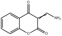 2H-1-Benzopyran-2,4(3H)-dione, 3-(aminomethylene)- 结构式