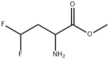 2-氨基-4,4-二氟丁酸甲酯 结构式