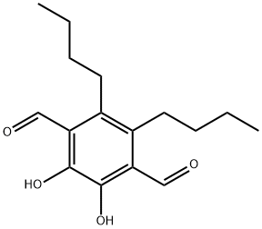 1,4-Benzenedicarboxaldehyde, 2,3-dibutyl-5,6-dihydroxy- 结构式