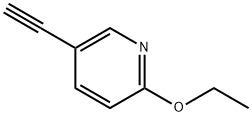 2-乙氧基-5-乙炔基吡啶 结构式