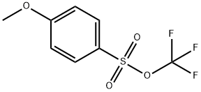4-甲氧基苯磺酸三氟甲基酯 结构式