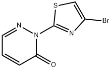 2-[Pyridazin-3(2H)-one]-4-bromothiazole 结构式