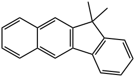 11,11-二甲基-11H-苯并[B]芴 结构式