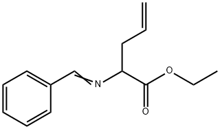 4-Pentenoic acid, 2-[(phenylmethylene)amino]-, ethyl ester 结构式