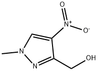 (1-甲基-4-硝基-1H-吡唑-3-基)甲醇 结构式