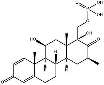 倍他米松磷酸钠杂质4 结构式