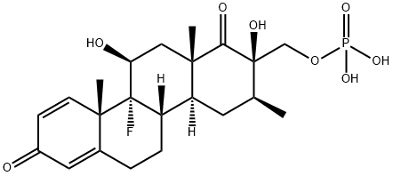 倍他米松磷酸钠杂质6 结构式