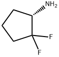 (S)-2,2-二氟环戊烷-1-胺 结构式