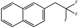 Naphthalene, 2-(2,2,2-trifluoroethyl)- 结构式