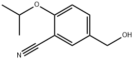 5-(羟甲基)-2-异丙氧基苯甲腈 结构式