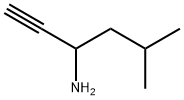 5-甲基己烷-1-炔-3-胺 结构式