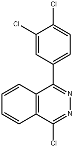 1-Chloro-4-(3,4-dichlorophenyl)phthalazine 结构式