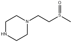 Piperazine, 1-[2-(methylsulfinyl)ethyl]- 结构式
